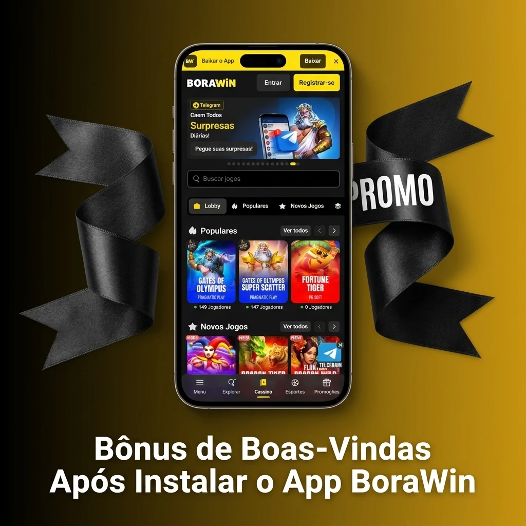 Bônus de boas-vindas BoraWin: 100% até R$3.000 em cassino, apostas esportivas e giros grátis