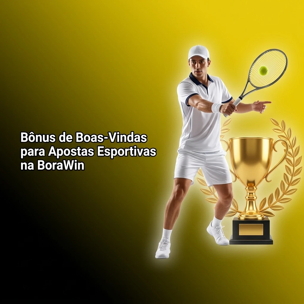 Bônus de boas-vindas BoraWin para apostas esportivas e tênis no primeiro depósito