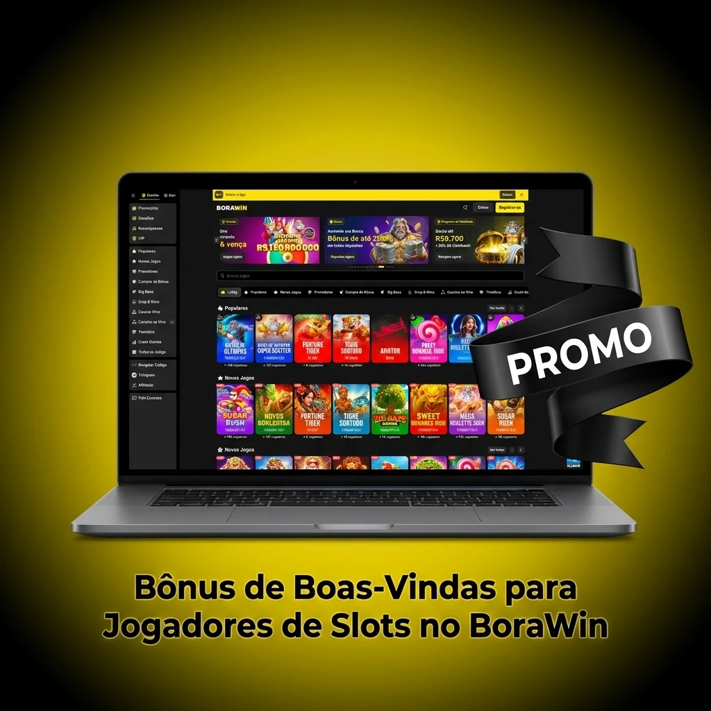 Bônus de boas-vindas BoraWin: 100% no primeiro depósito até R$3.000 para jogadores de slots
