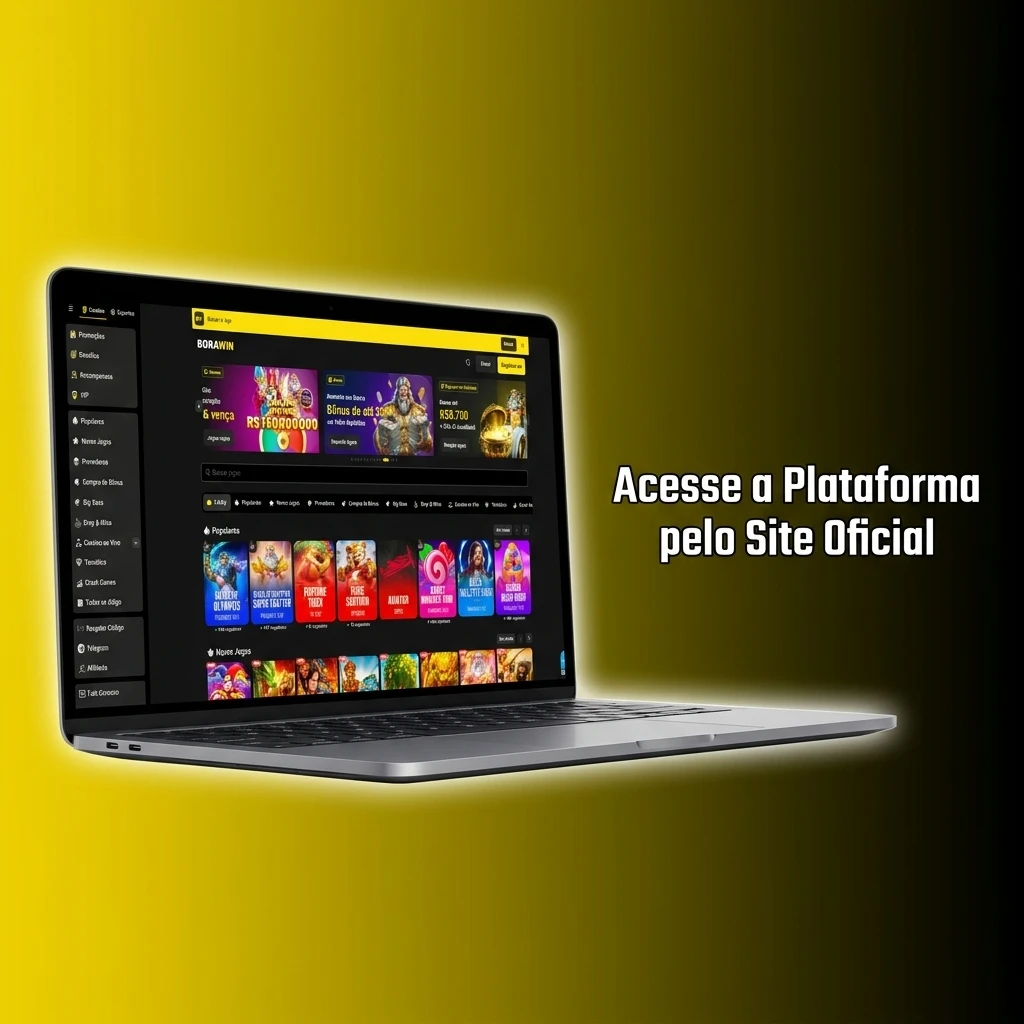 Acesse a plataforma pelo site oficial sem instalar aplicativos e aproveite apostas e cassino pelo navegador