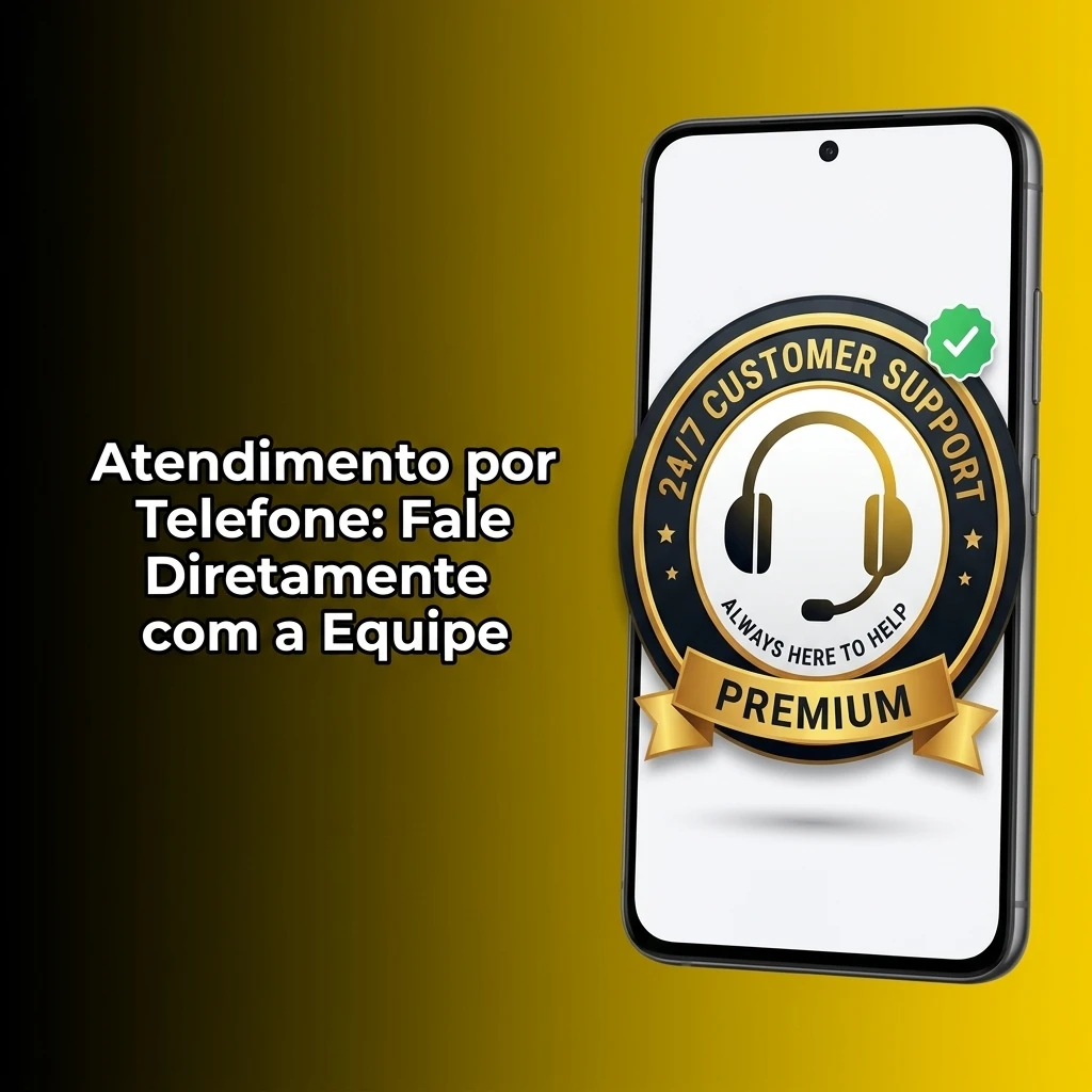 Homem falando ao telefone com agente de suporte da BoraWin para resolver problemas urgentes de conta