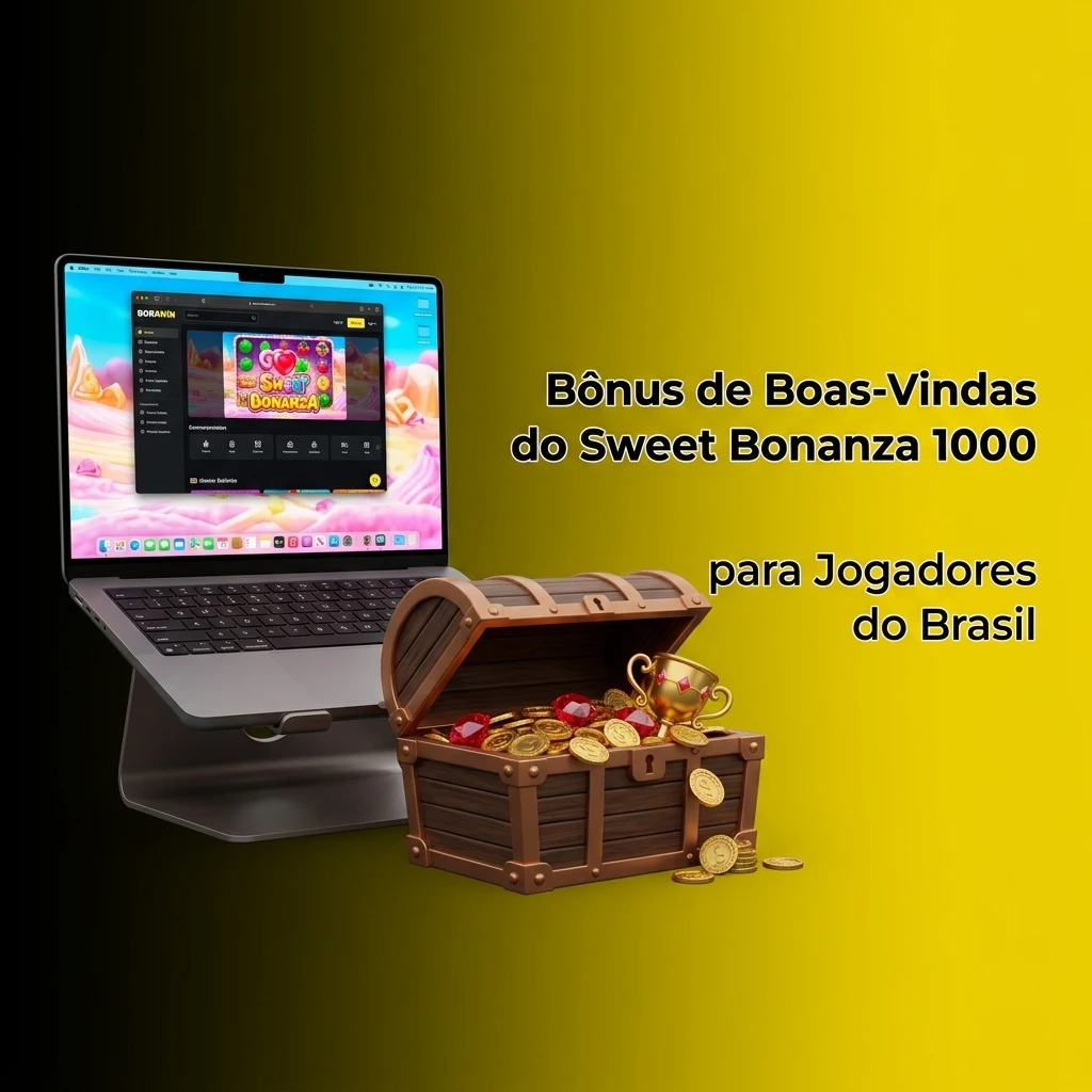 Bônus de boas-vindas BoraWin: 100% até R$3.000 para jogadores brasileiros no Sweet Bonanza 1000