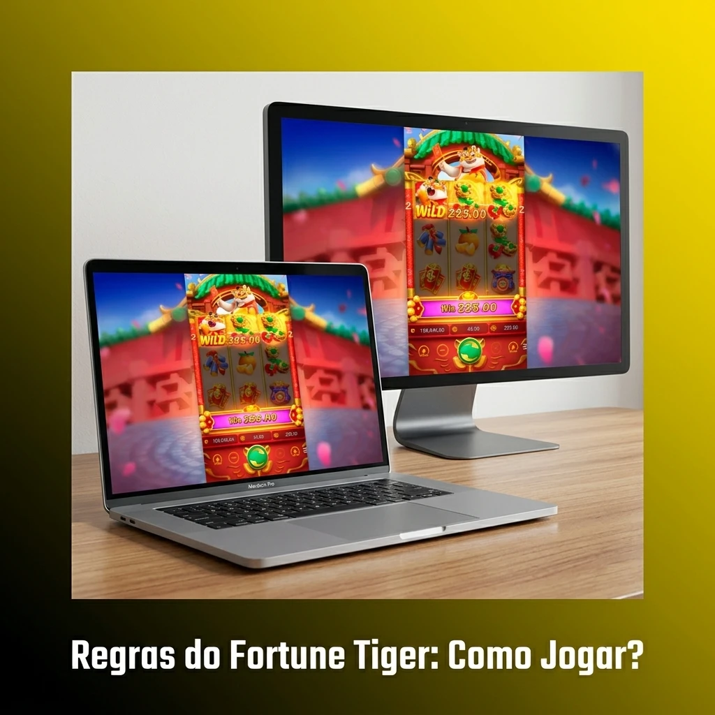 Caça-níquel Fortune Tiger com 3 rolos, 5 linhas de pagamento e símbolo curinga do Tigre
