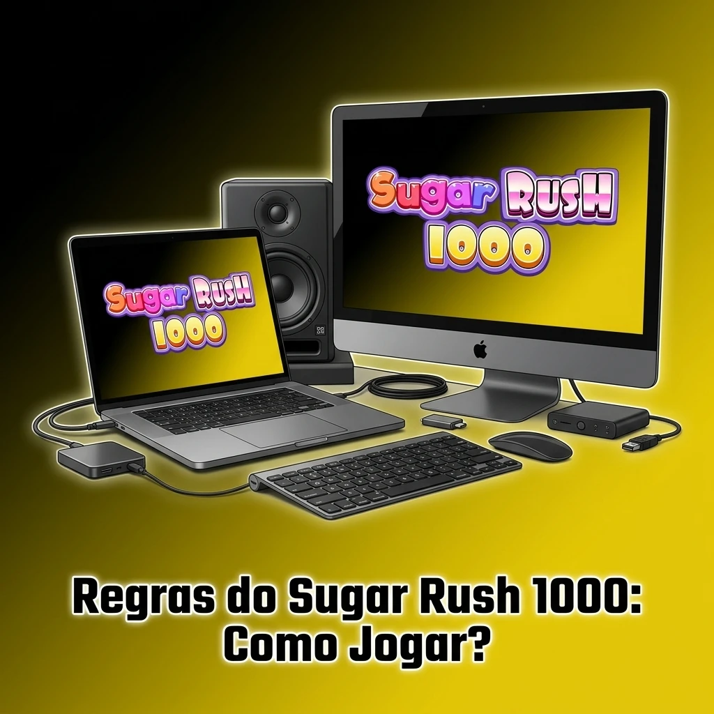 Slot Sugar Rush 1000 com grid 7x7, mecânica de clusters e multiplicadores no modo bônus