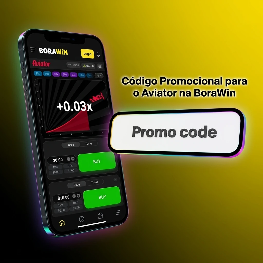 Código promocional exclusivo para o jogo Aviator na plataforma BoraWin para jogadores brasileiros
