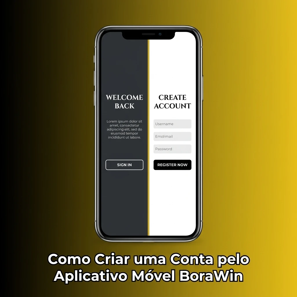 Passo a passo para criar conta no app BoraWin no iOS com cadastro rápido em menos de dois minutos