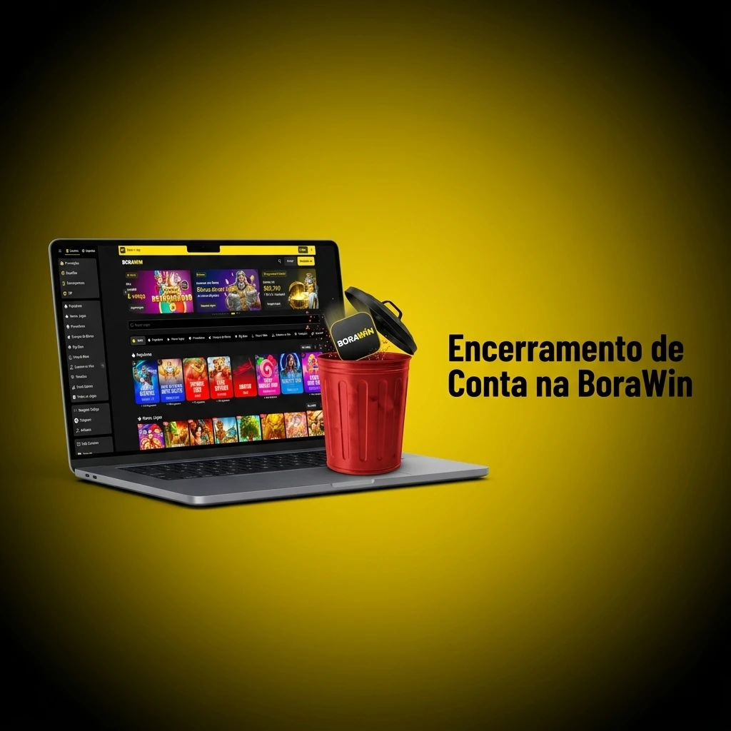 Encerramento de conta na BoraWin: acesse configurações, contate o suporte e saque seu saldo antes de confirmar.