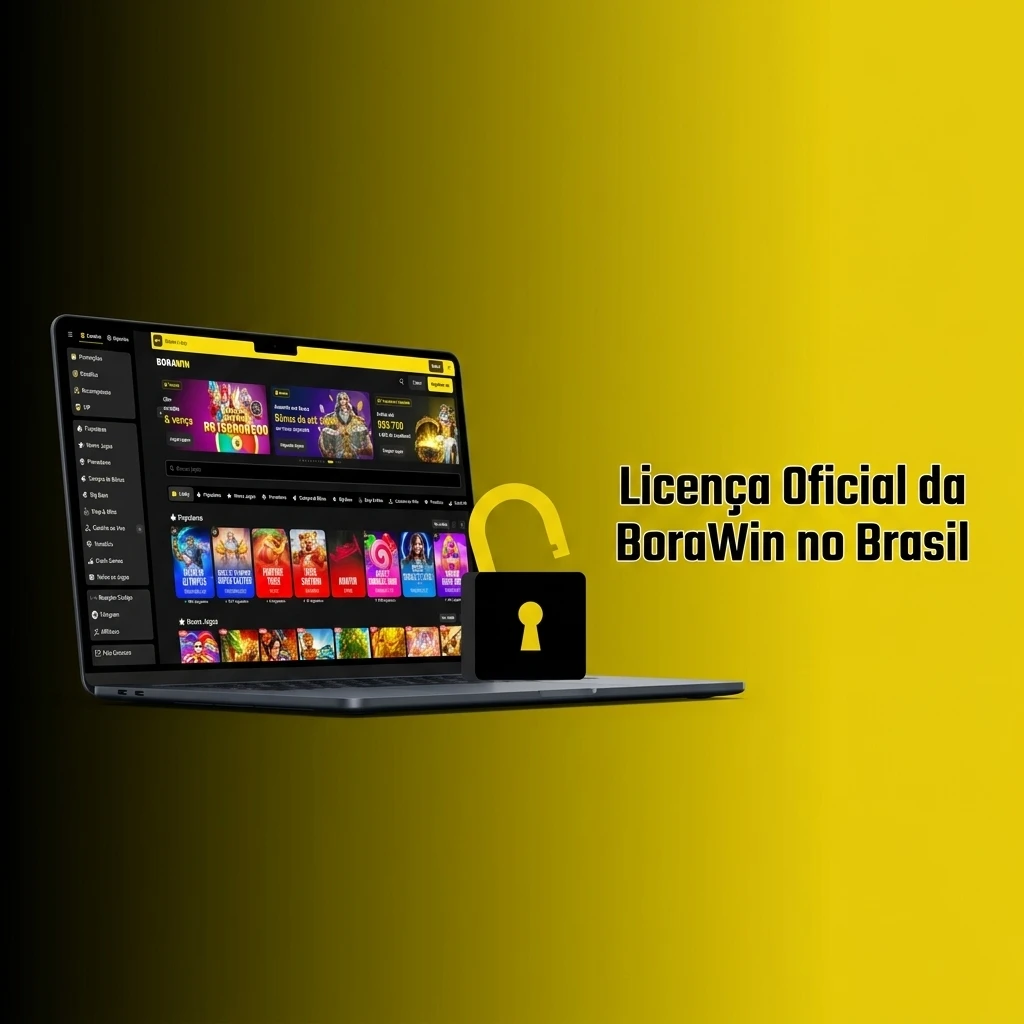 Licença oficial da BoraWin no Brasil garantindo segurança, transparência e jogo responsável conforme regulamentação vigente