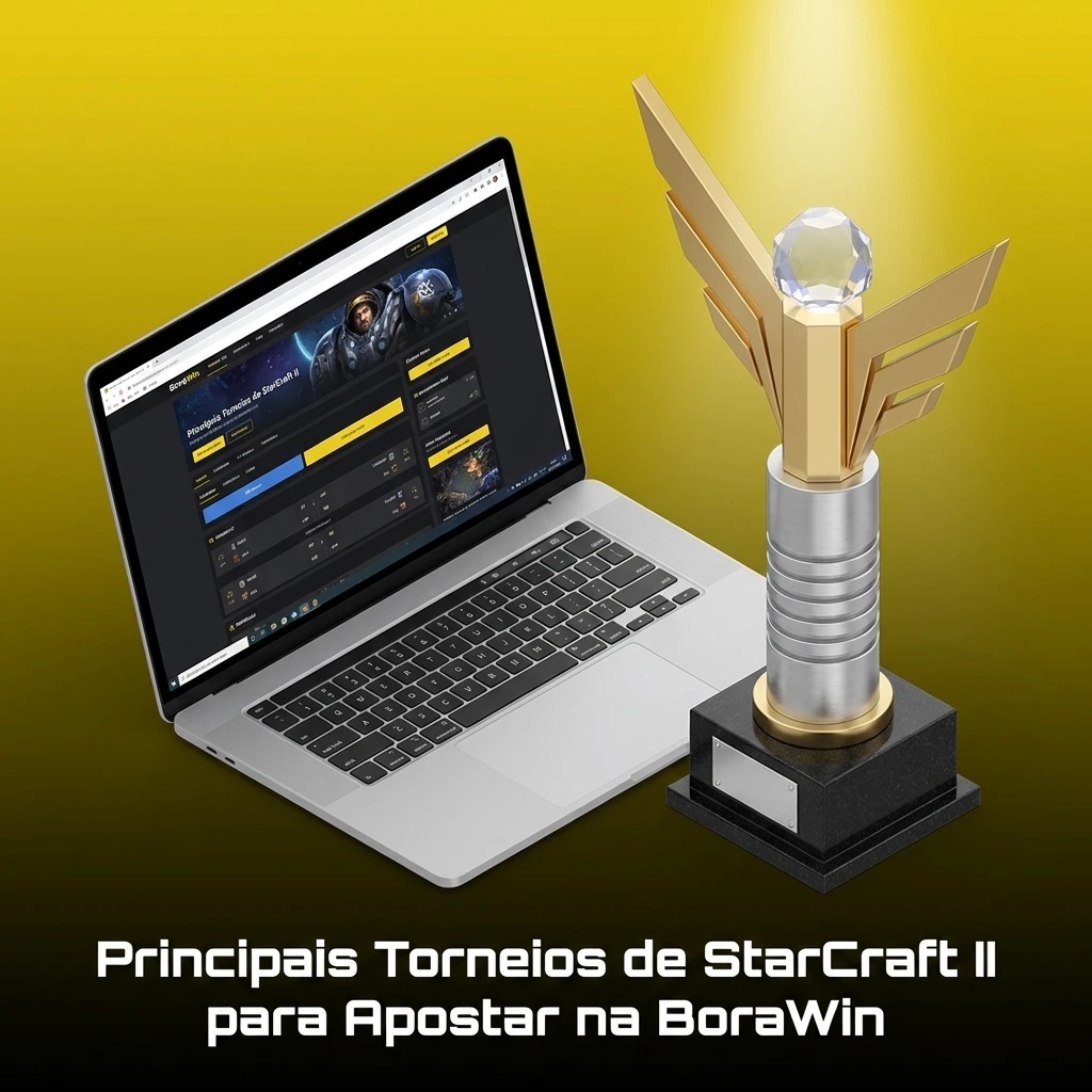 Principais torneios de StarCraft II para apostar na BoraWin, incluindo GSL, IEM Katowice e EWC