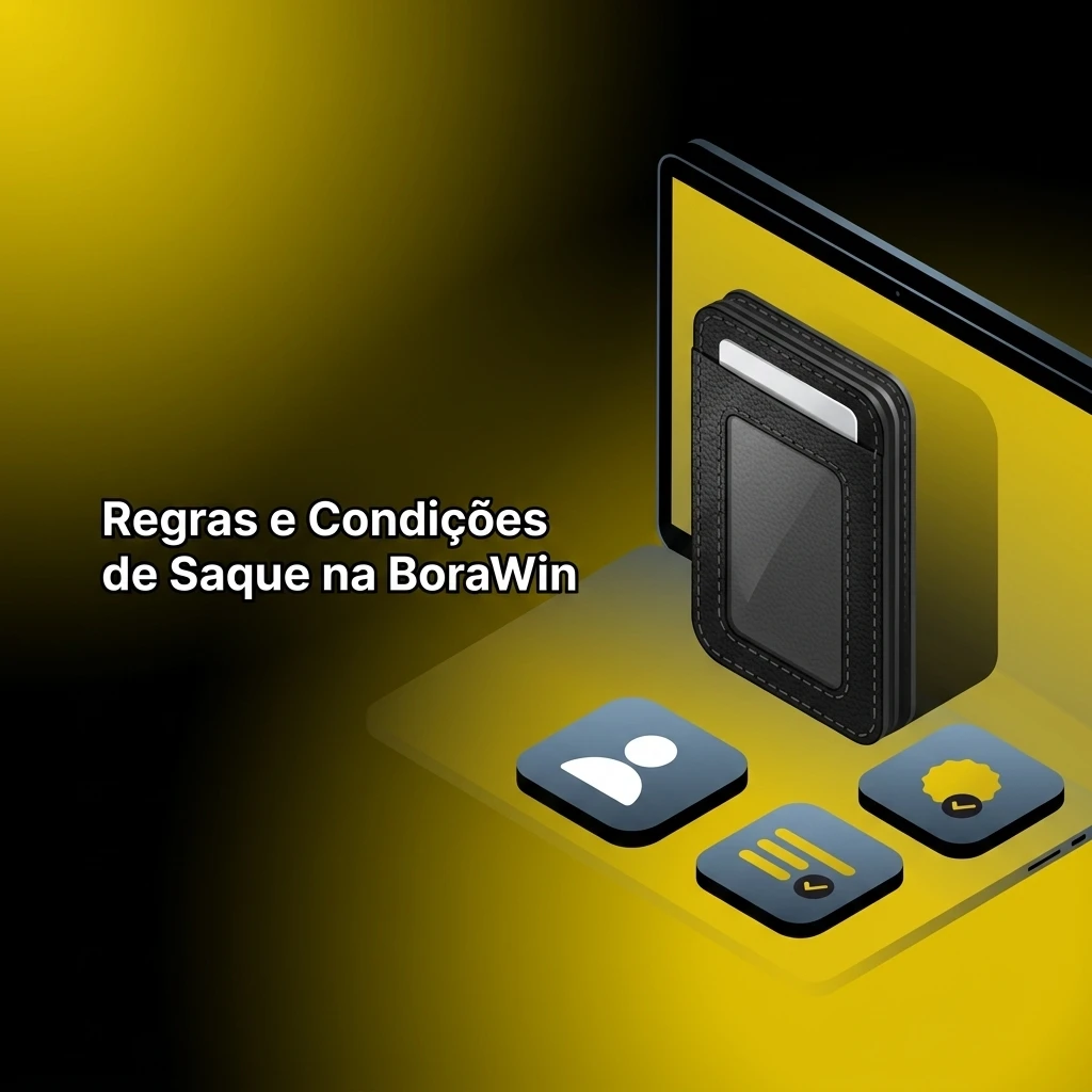 Regras e condições de saque na BoraWin: KYC, rollover de bônus, limites e métodos de pagamento
