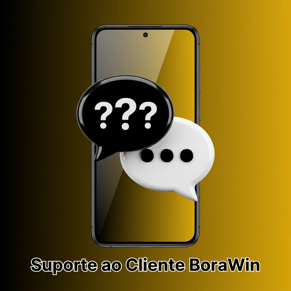 Equipe de suporte BoraWin disponível 24/7 via chat, e-mail e central de ajuda para resolver problemas de saque