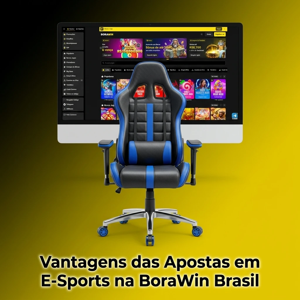 Vantagens das apostas em e-sports na BoraWin Brasil: odds, bônus, Pix e suporte 24h