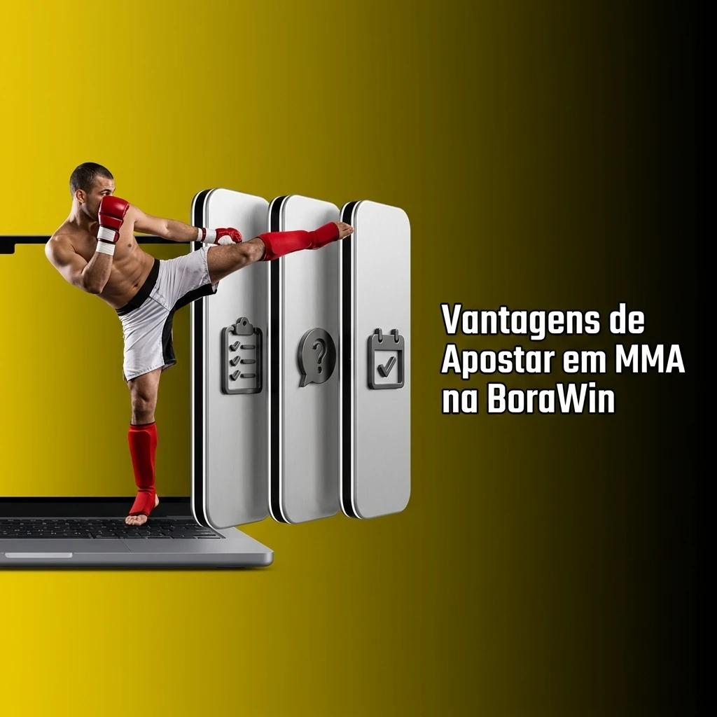 Vantagens de apostar em MMA na BoraWin: odds competitivas, mercados variados, Pix e suporte em português